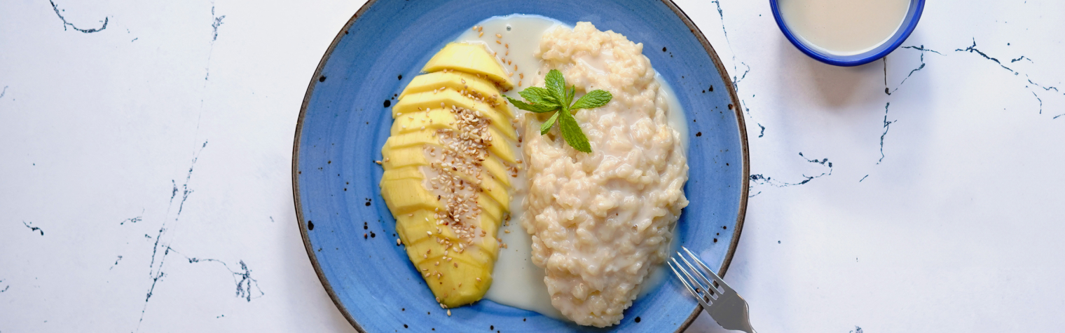 Сладкий рис по-тайски в аэрогриле